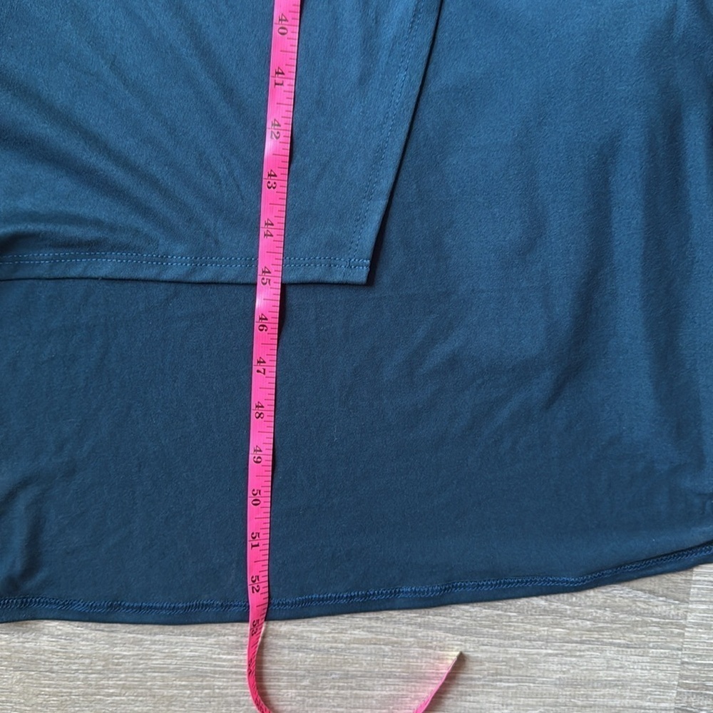 NEW Kiyonna Meadow Dream Maxi Dress in Teal Topaz 4X - Picture 13 of 13